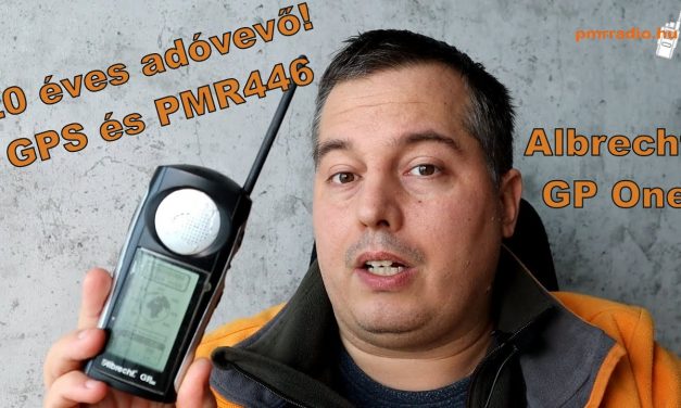 20 éves GPS és PMR adóvevő Albrecht GPone